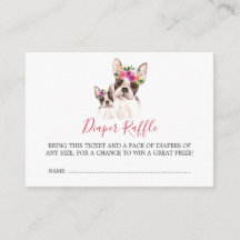 ベビーシャワーボストンママとベビーおむつラッフル