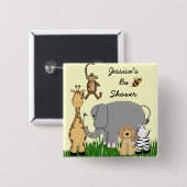 ベビーシャワーボタン 缶バッジ (正面&裏面)