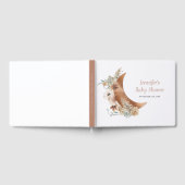 ベビーシャワーボホテラコッタゲストブック ゲストブック (全面)