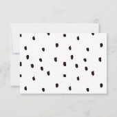 ベビーシャワーボホラマカスタムサンキューノート サンキューカード (裏面)