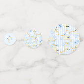 ベビーシャワーボーイテーマ コンフェッティ (裏面)