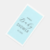 ベビーシャワーボーイブルーエレガント (コーナー)