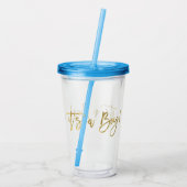 ベビーシャワーボーイ アクリルタンブラー (裏面)