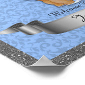 ベビーシャワーボーイ、ポスター8.5インチx 11インチ ポスター (角)