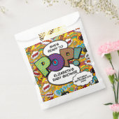 ベビーシャワーポップ・アートのおもしろい漫画ブック フェイバーバッグ (封をした状態)