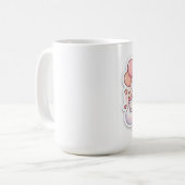 ベビーシャワーマグ ベビーガール コーヒーマグカップ (正面左)