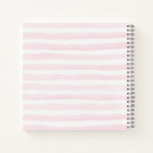 ベビーシャワーマジカルユニコーンゲストブック ノートブック (裏面)