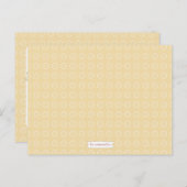 ベビーシャワーママアドバイスカードニュートラルライオン アドバイスカード (正面/裏面)