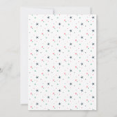 ベビーシャワーメキシコフェスタのタコ 招待状 (裏面)