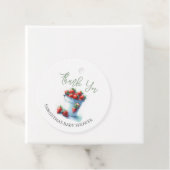 ベビーシャワーメッセージカードイチゴ フェイバータグ (インサイチュ)