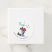 ベビーシャワーメッセージカードイチゴ フェイバータグ (インサイチュ)