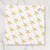 ベビーシャワーメッセージカードズアンダーザシーテーマ フェイバータグ (裏面)