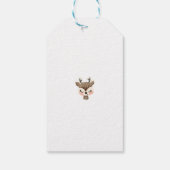 ベビーシャワーメッセージカード、ジャングルサファリ動物BA10 ギフトタグ (裏面)