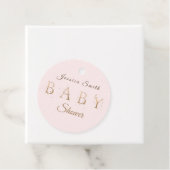 ベビーシャワーメッセージカード フェイバータグ (インサイチュ)