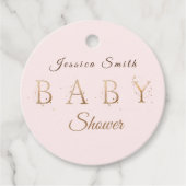 ベビーシャワーメッセージカード フェイバータグ (正面)