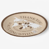 ベビーシャワーモダンDecor ペーパープレート (アングル)