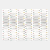 ベビーシャワーラッピング紙シート ラッピングペーパーシート (正面)