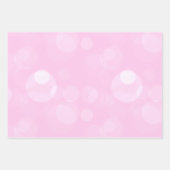 ベビーシャワーラッピング紙フラットシートセット3 ラッピングペーパーシート (正面2)