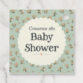 ベビーシャワーラベル フェイバータグ (裏面)