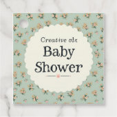 ベビーシャワーラベル フェイバータグ (正面)