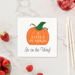 ベビーシャワーリトルカボチャ スタンダードカクテルナプキン