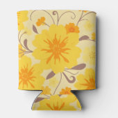 ベビーシャワーレトロサンシャインフローラ- 缶クーラー (裏面)