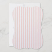 ベビーシャワー傘 招待状 (裏面)