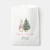 ベビーシャワー外は寒い フェイバーバッグ (正面)