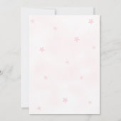 ベビーシャワー外は寒い 招待状 (裏面)