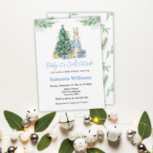 ベビーシャワー外は寒い