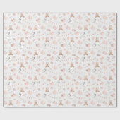 ベビーシャワー大型ラッピング紙転が ラッピングペーパー (フラット)
