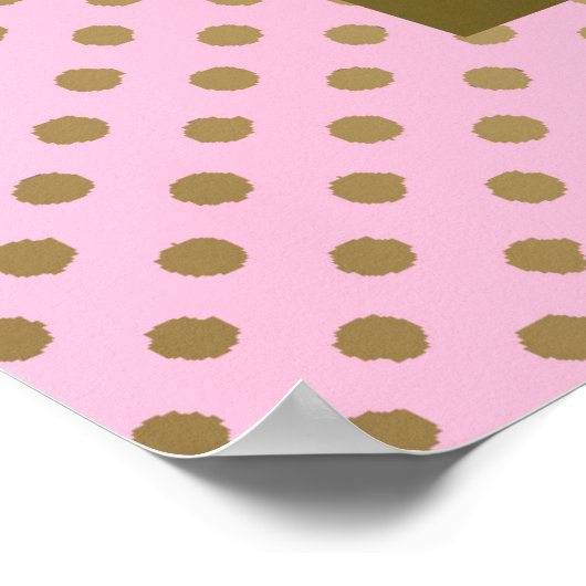 ベビーシャワー女の子の双子,エレガントピンク,40x52 150pp 2 ポスター (角)