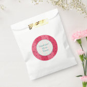 ベビーシャワー好みバッグ"スイカ傘" フェイバーバッグ (封をした状態)