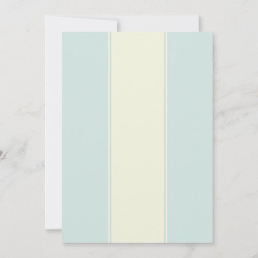 ベビーシャワー子供部屋招待状 招待状 (裏面)