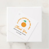 ベビーシャワー小さなかわいこちゃん柑橘類男女兼用 フェイバータグ (インサイチュ)