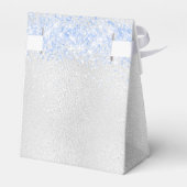 ベビーシャワー少年シルバーブルーユー フェイバーボックス (裏面サイド)