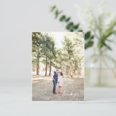 ベビーシャワー感謝のポストカード ポストカード (スタンド正面)