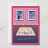 ベビーシャワー招待状かわいいお洒落 招待状 (正面)