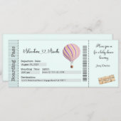 ベビーシャワー招待状アドベンチャー待ち 招待状 (正面/裏面)