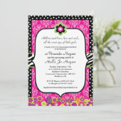 ベビーシャワー招待状カスタム- 招待状 (スタンド正面)