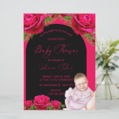 ベビーシャワー招待状カード (スタンド正面)