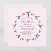 ベビーシャワー招待状カード シーズンカード (正面/裏面)