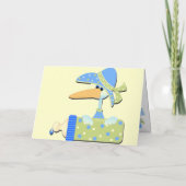 ベビーシャワー招待状カード 招待状 (裏面)