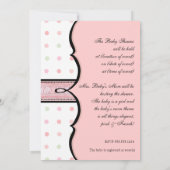 ベビーシャワー招待状フランスの – ボードット旋回vs2 招待状 (裏面)