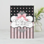 ベビーシャワー招待状フランスの – ボードット旋回vs3 招待状 (スタンド正面)