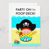 ベビーシャワー招待状少年 招待状 (正面/裏面)