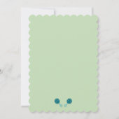 ベビーシャワー招待状招待状ベビーオンボード 招待状 (裏面)