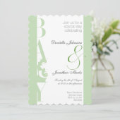 ベビーシャワー招待状招待状ベビーオンボード 招待状 (スタンド正面)