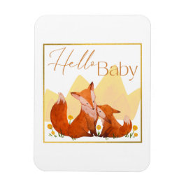 ベビーシャワー招待状用フレキシブルフォトマグネット マグネット