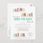 ベビーシャワー招待状用ブック ポストカード (正面/裏面)